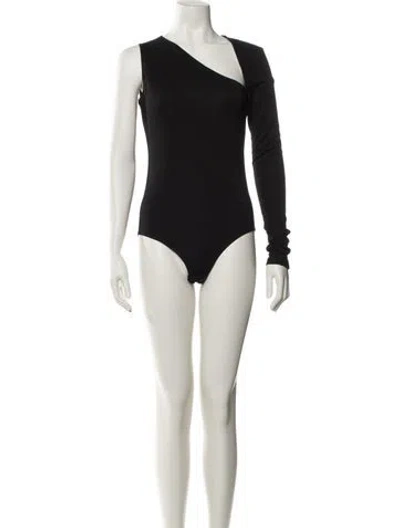 Pre-owned Givenchy Asymmetrical Sleeveless Bodysuit
