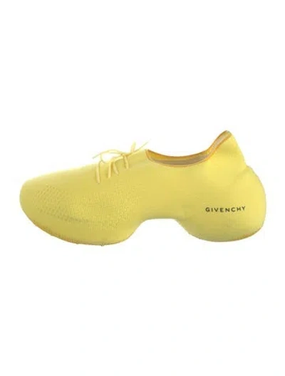 Pre-owned Givenchy Athletic Sneakers In Yellow