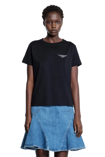 Givenchy Avenue George V T-shirt In Black
