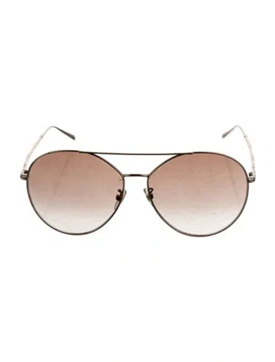 Pre-owned Givenchy Aviator Gradient Sunglasses