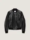 Givenchy Aviator Jacket In Leather