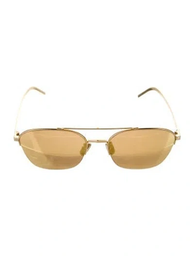Pre-owned Givenchy Aviator Mirrored Sunglasses