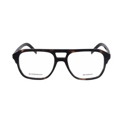 Pre-owned Givenchy Aviator Optical Glasses 'havana/transparent' | Brown | Women's Size Onesize