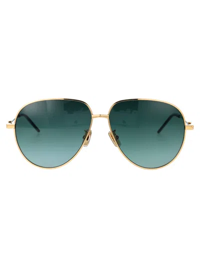 Givenchy Aviator Sunglasses Gv40092 U 30 P In Gold Green
