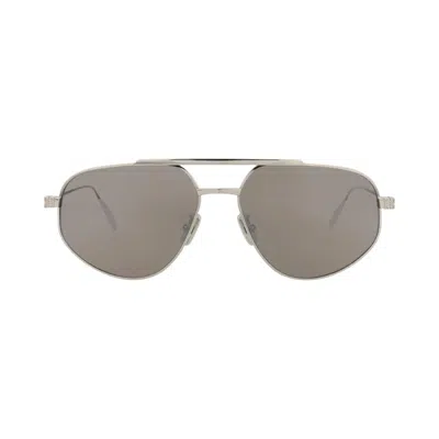 Pre-owned Givenchy Aviator Sunglasses 'palladium Silver' | Men's Size Onesize