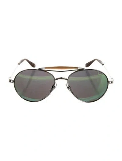 Pre-owned Givenchy Aviator Tinted Sunglasses