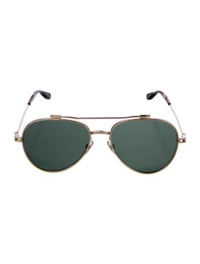 Pre-owned Givenchy Aviator Tinted Sunglasses In Multi