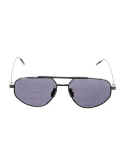 Pre-owned Givenchy Aviator Tinted Sunglasses In Multi