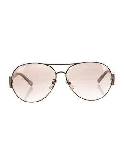 Pre-owned Givenchy Aviator Tinted Sunglasses In Multi