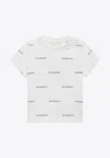 GIVENCHY BABIES ALL-OVER LOGO PRINT T-SHIRT