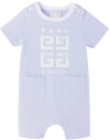 GIVENCHY BABY BLUE PRINTED BODYSUIT
