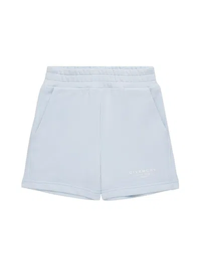 Givenchy Baby Boy's & Little Boy's Logo Sweat Shorts In Pale Blue