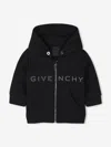 Givenchy Baby Boys 4g Logo Zip Up Top In Black