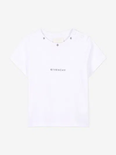 Givenchy Baby Boys Embroidered Logo T-shirt In White
