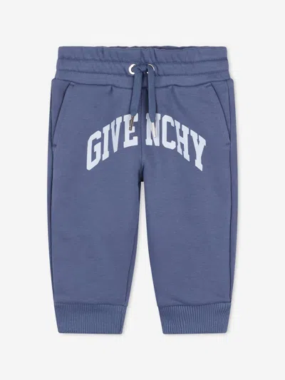 Givenchy Baby Boys Logo Joggers In Blue