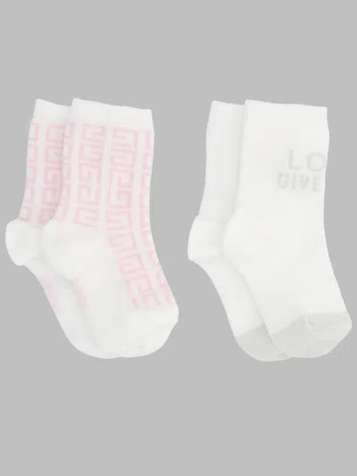 Givenchy Baby Designer Socks For Spring/summer 2022 In Multicolour