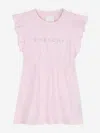 Givenchy Baby Girls Glitter Logo Jersey Dress In Pink