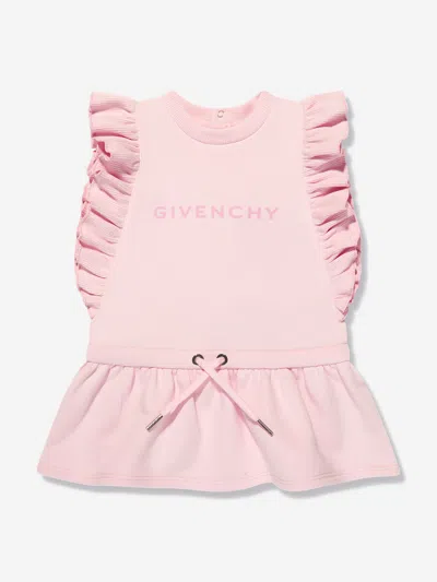 Givenchy Baby Girls Ruffle Sweater Dress In Pink