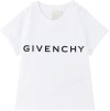 GIVENCHY BABY WHITE PRINTED T-SHIRT