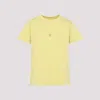 Givenchy Bow Detail Crew Neck T-shirt In Pale Yellow