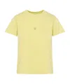 Givenchy Bow Detail Crew Neck T-shirt In Yellow