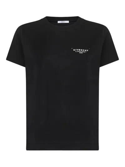 GIVENCHY BACK PRINT REGULAR FIT COTTON T-SHIRT