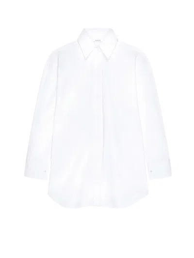 GIVENCHY BACKLESS COTTON SHIRT
