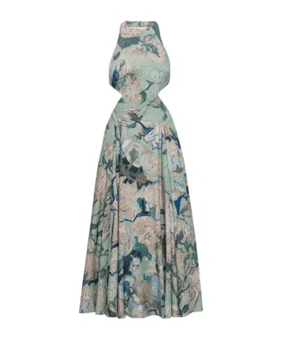 Givenchy Backless Dress In Multi