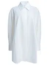 Givenchy Backless Shirt In White