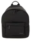 Givenchy Black Backpack With Adjustable Shoulder Straps And Logo On Front In Tech Fabric Man In Black