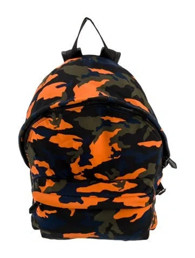 Pre-owned Givenchy Backpack In Orange