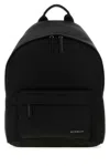 Givenchy Rounded Silhouette Backpack With Subtle Logo Detail In Black
