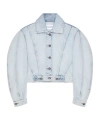 Givenchy Classic Collar Button-front Jacket With Back-to-front Effect In Multi