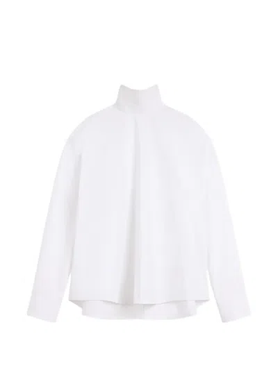 Givenchy Back-to-front Shirt In Poplin In White