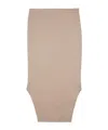 Givenchy Beige Silk Double-length Skirt Women In Nude