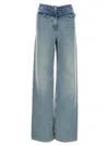 GIVENCHY BAGGY JEANS LIGHT BLUE