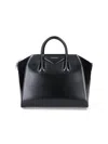 Givenchy Women Black Leather Medium Antigona Handbag