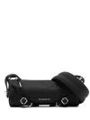 Givenchy Buckle Strap Shoulder Bag In Black