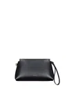 Givenchy Day Pouch In Shiny Leather In Black