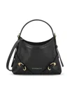 Givenchy Voyou Nano Grained-leather Top Handle Bag In Black
