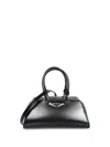 Givenchy Women Antigona East West Small Leather Shoulder Bag In Black