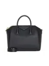 Givenchy Antigona Medium Top Handle Bag In Grained Leather In Black