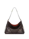 Givenchy Borsa A Spalla Voyou Media In Pelle Testa Di Moro  Donna In Brown