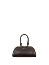 Givenchy Mini Antigona East-west Bag In Box Leather In Brown