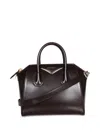 Givenchy Womens Chocolate Antigona Small Leather Top-handle Bag In Brown