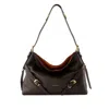Givenchy Brown Medium Voyou Bag In Brown