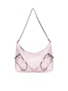 Givenchy Voyou Leather Chain Bag In Old Pink