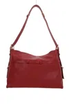 Givenchy Voyou Medium Leather Shoulder Bag In Red