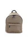 Givenchy Canvas And Leather Backpack With Logo Detail In Nude