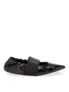 Givenchy Sophisticated Flat Shoes With Pointed Toe Design In Black